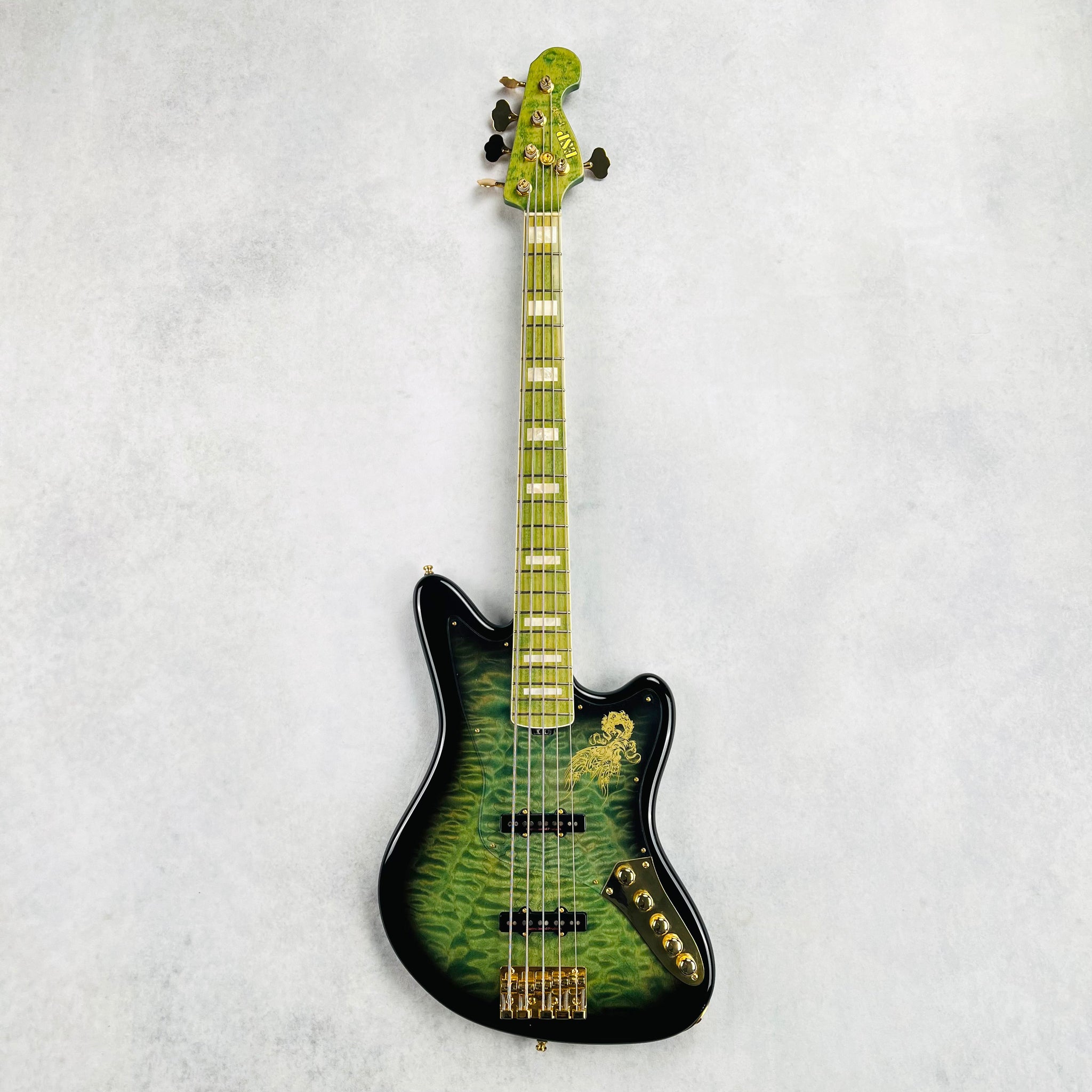 ESP TRICKSY D'espairsRay ZERO Signature Model 5-String Bass 2009 - Bla ...