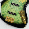 ESP TRICKSY D'espairsRay Signature ZERO Model Bass 2009 - Black & Green Sunburst - 6