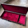 Vintage Guitar Hardshell Case Fits Gibson ES-335 1970s - Black Tolex with Purple Interior - 4