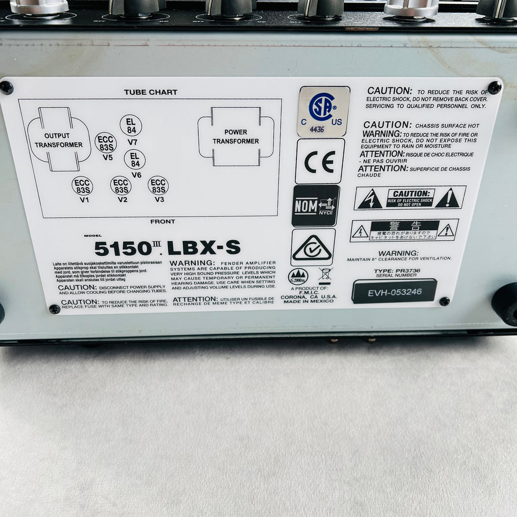 EVH 5150III LBX-S 15w Tube Amplifier Head 2021 - Black - 4