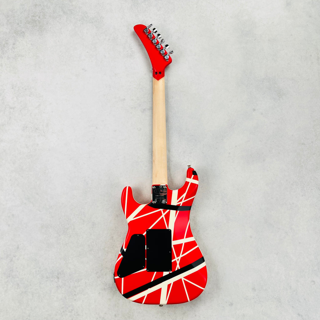 EVH Striped Series 5150 2021 - Red, Black and White - 10