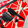 EVH Striped Series 5150 2021 - Red, Black and White - 6
