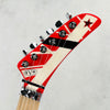 EVH Striped Series 5150 2021 - Red, Black and White - 8