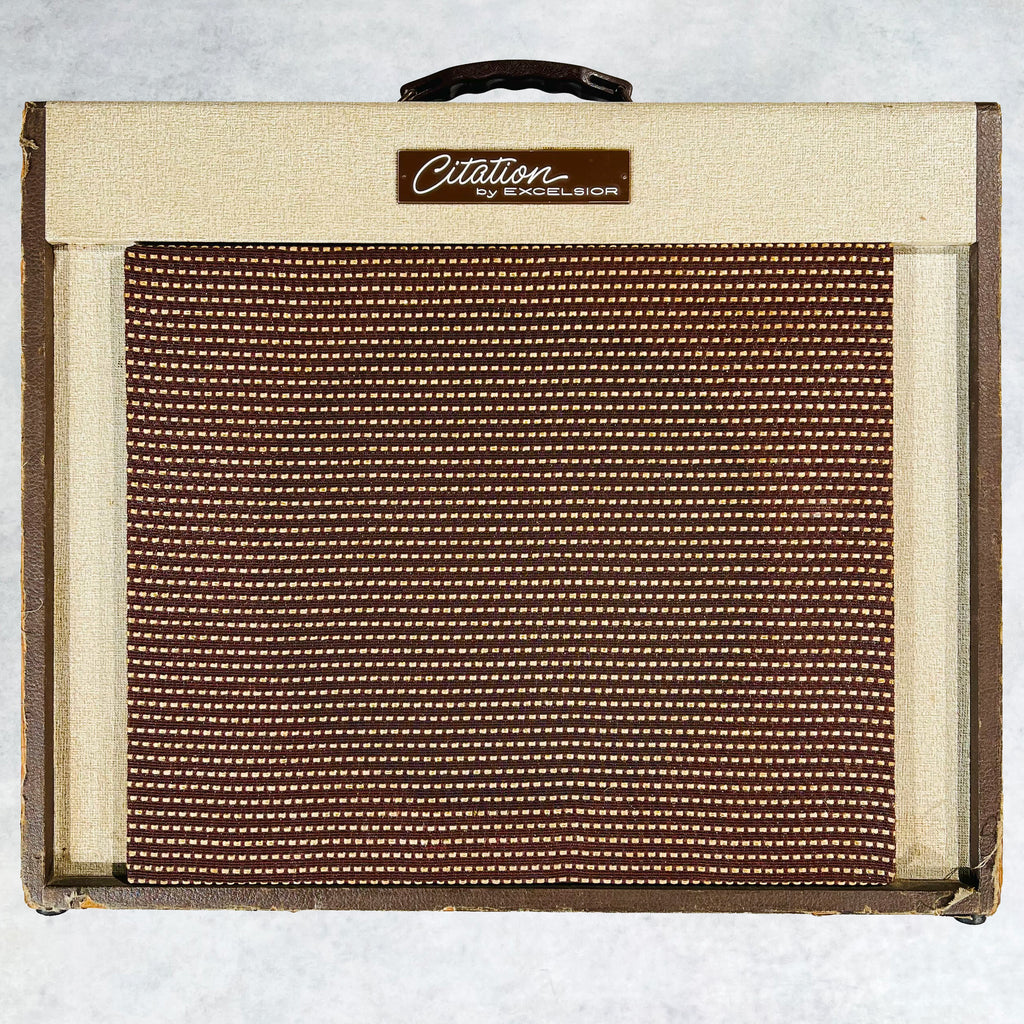 Excelsior Citation Model C-15 1x12" Combo Amplifier 1962 - Brown - 1