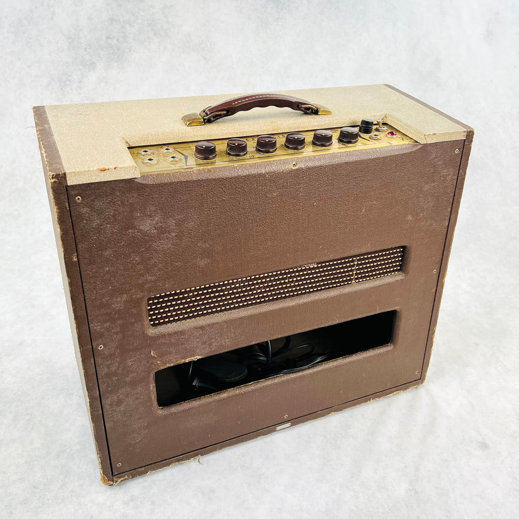 Excelsior Citation Model C-15 1x12" Combo Amplifier 1962 - Brown - 10