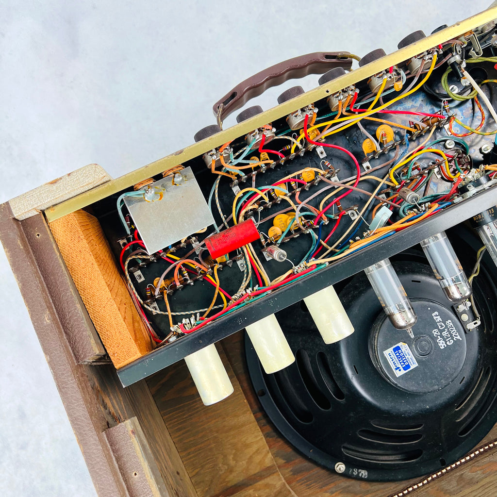 Excelsior Citation Model C-15 1x12" Combo Amplifier 1962 - Brown - 11