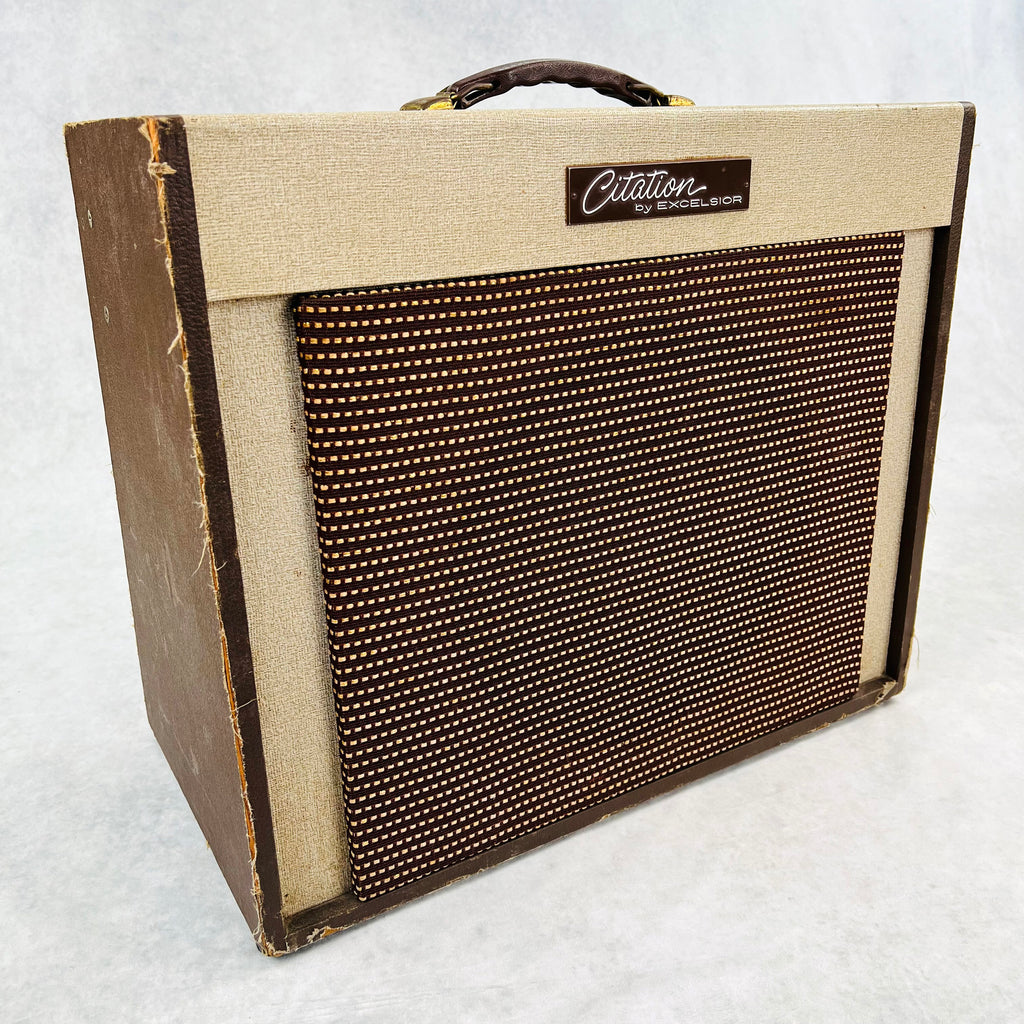 Excelsior Citation Model C-15 1x12" Combo Amplifier 1962 - Brown - 17
