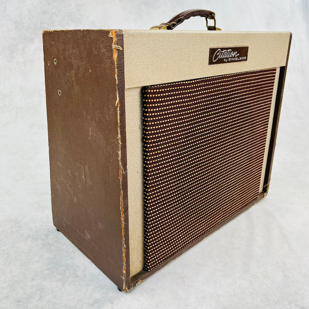 Excelsior Citation Model C-15 1x12" Combo Amplifier 1962 - Brown - 2