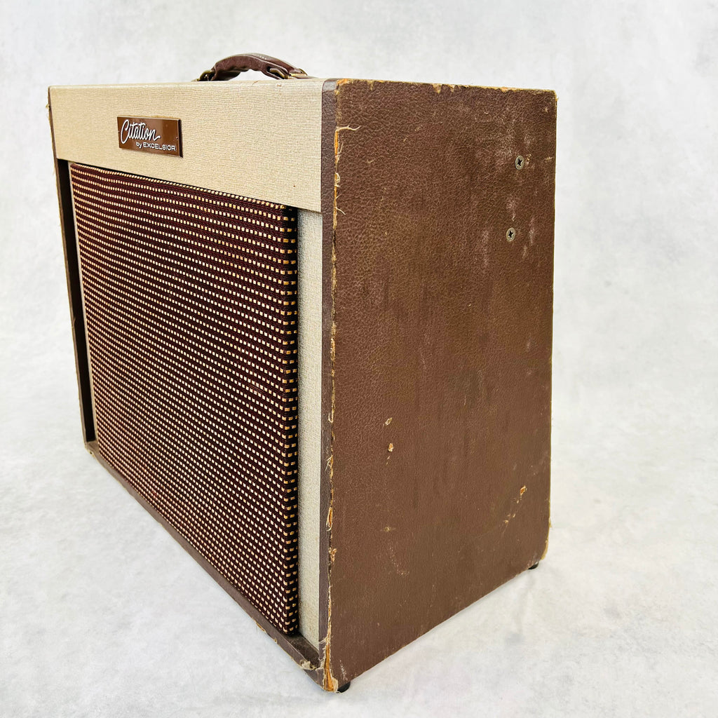 Excelsior Citation Model C-15 1x12" Combo Amplifier 1962 - Brown - 9