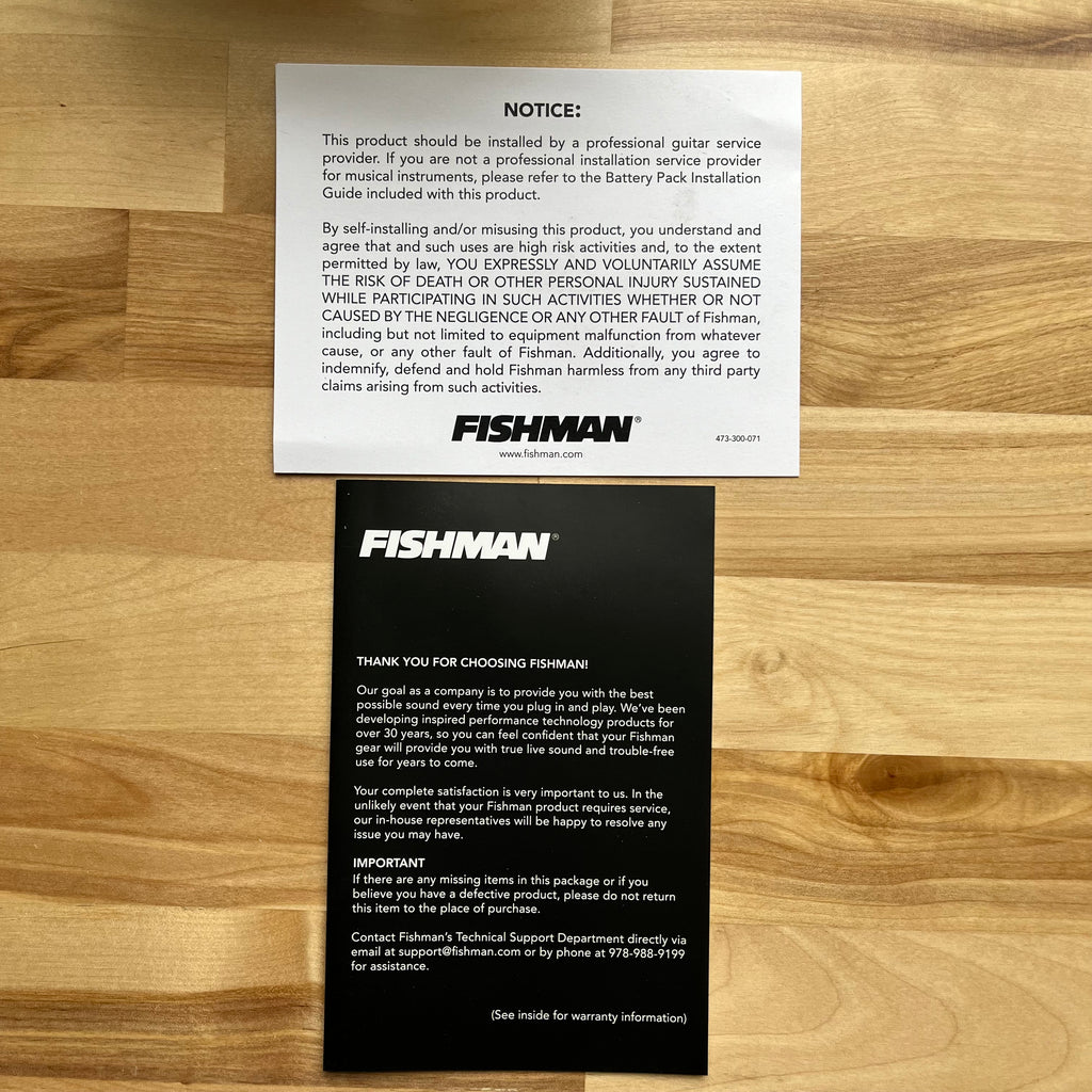 Fishman Fluence Rechargeable 9v Battery Pack for Strat - Black | Tone Wolf