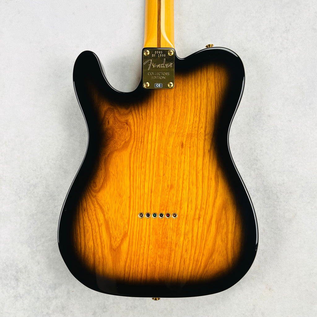 Fender 1998 Collectors Edition Telecaster Maple Fingerboard - 2-Color Sunburst - 11