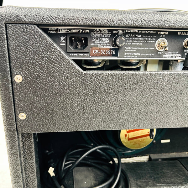 Fender '65 Princeton Reverb Reissue 1x10" Combo Amplifier 2008 - Black - 12