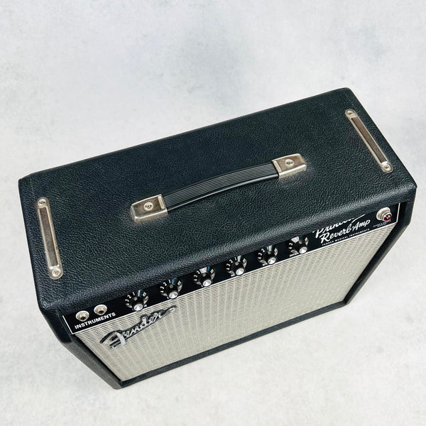 Fender '65 Princeton Reverb Reissue 1x10" Combo Amplifier 2008 - Black - 7