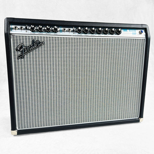 Fender ’68 Custom Twin Reverb 2x12" Combo Amplifier 2025 - Black - 1