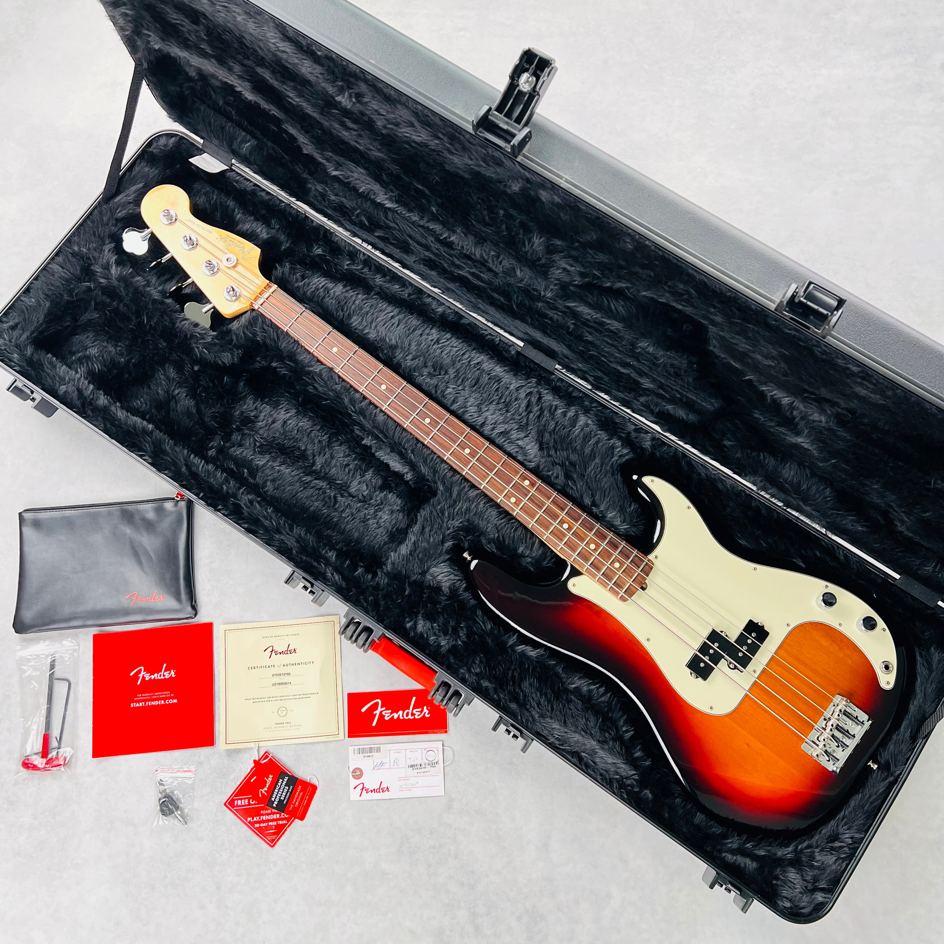 Fender American Professional Precision Bass Rosewood Fingerboard