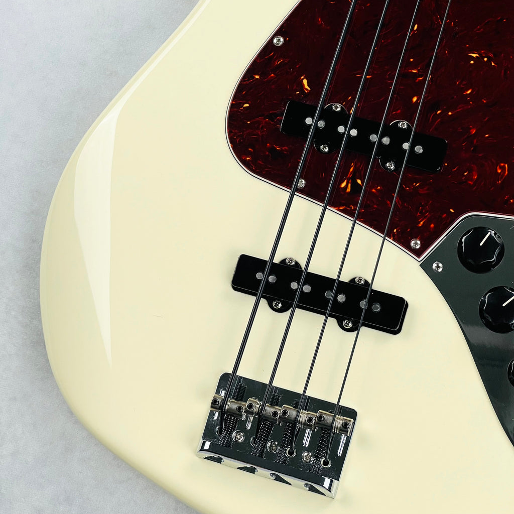 Fender American Professional II Jazz Bass Fretless 2021 - Olympic White - 4