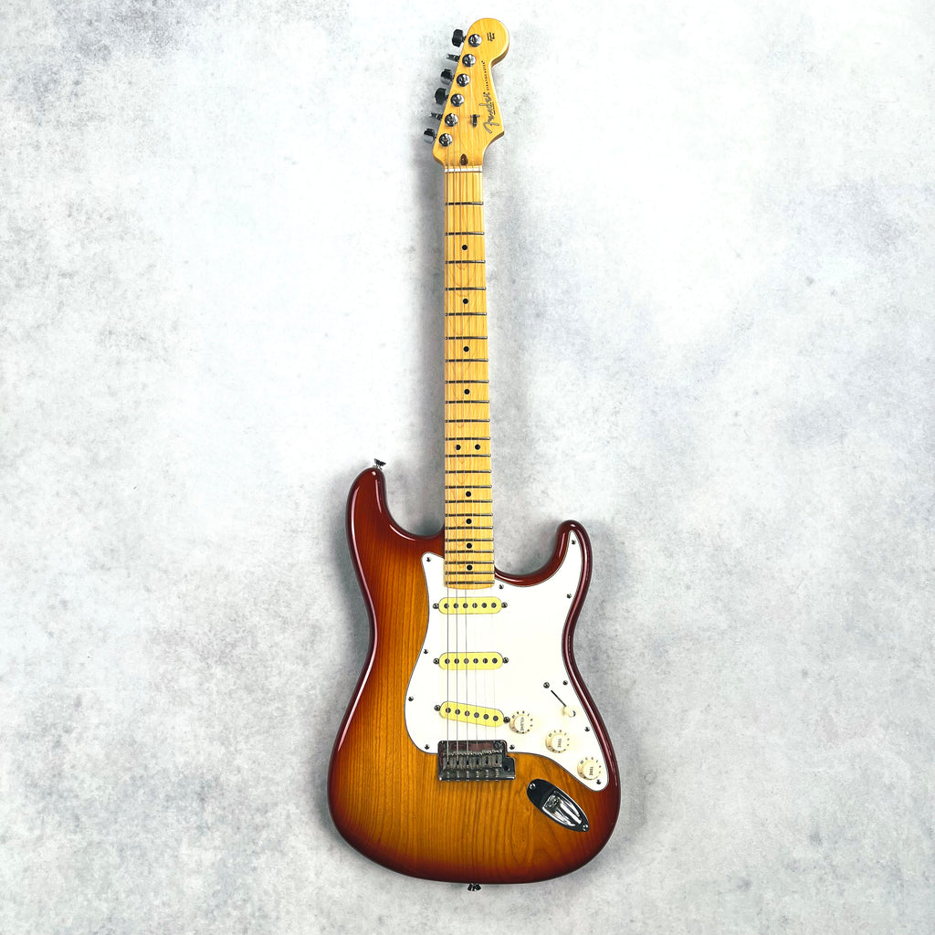 Fender American Standard Stratocaster Ash Body Maple w/ Lollar Pickups 2013 - Sienna Sunburst - 2