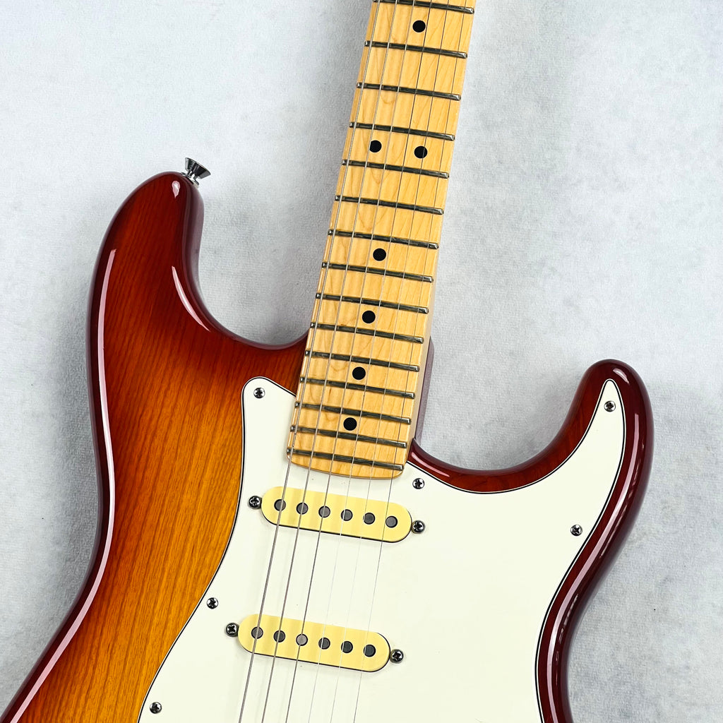 Fender American Standard Stratocaster Ash Body Maple w/ Lollar Pickups 2013 - Sienna Sunburst - 3