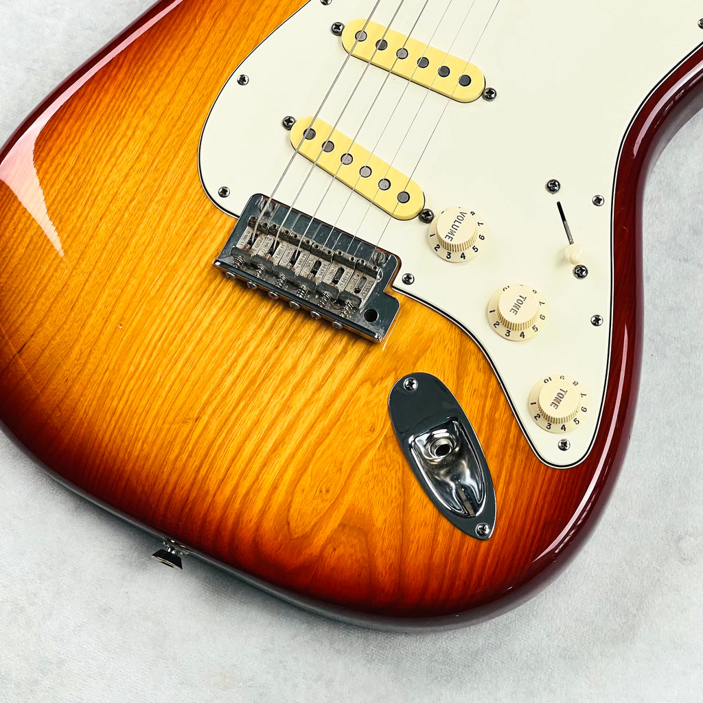 Fender American Standard Stratocaster Ash Body Maple w/ Lollar Pickups 2013 - Sienna Sunburst - 5