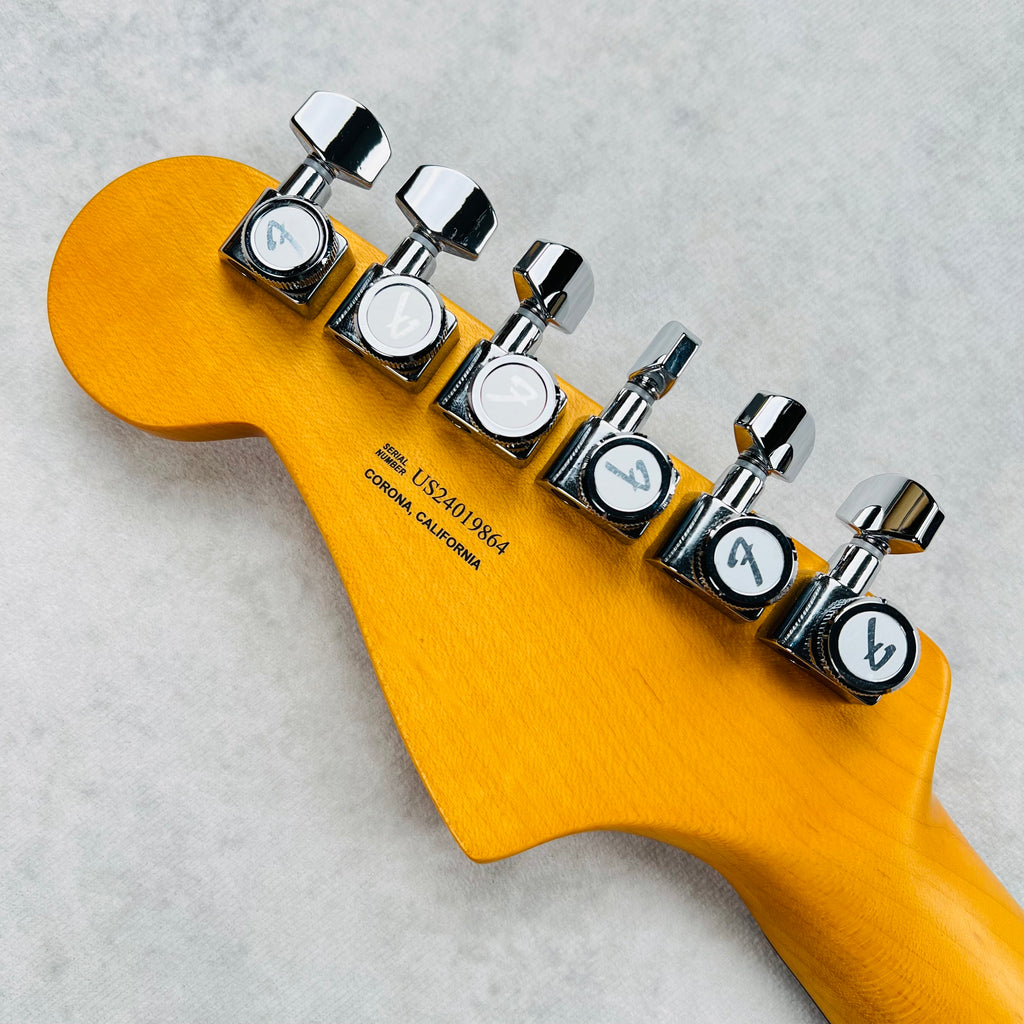 Fender American Ultra II Meteora Ebony Board 2024 - Texas Tea - 15