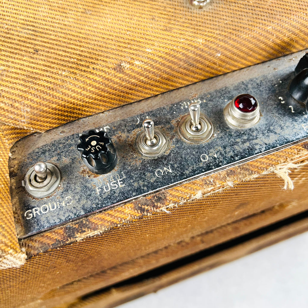 Fender Bandmaster 5E7 3x10" Combo Amplifier 1959 - Tweed - 11