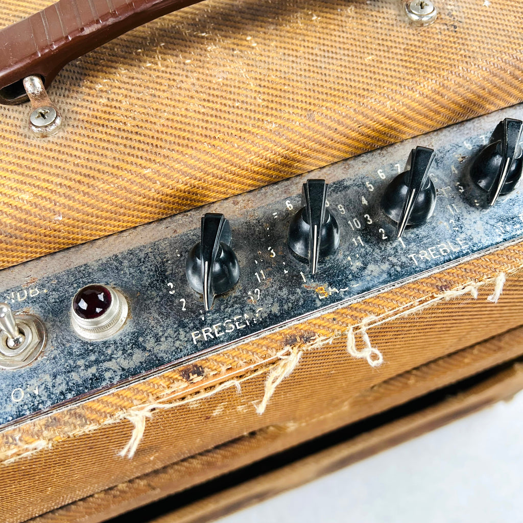 Fender Bandmaster 5E7 3x10" Combo Amplifier 1959 - Tweed - 12