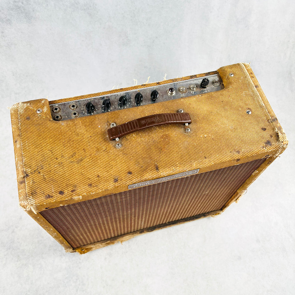 Fender Bandmaster 5E7 3x10" Combo Amplifier 1959 - Tweed - 2