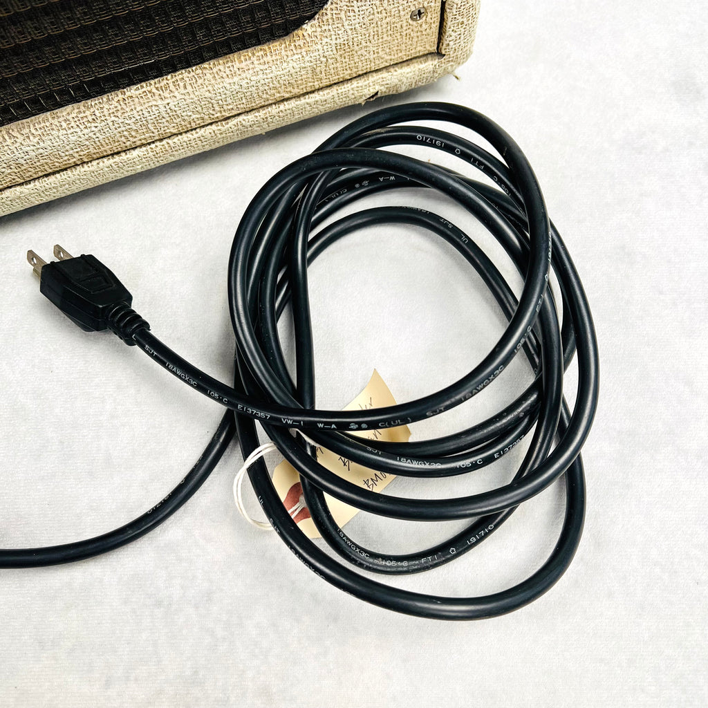 Fender Bassman 4x10" Narrow Panel Combo Amplifier 1960 Blonde Re-Tolex - 21