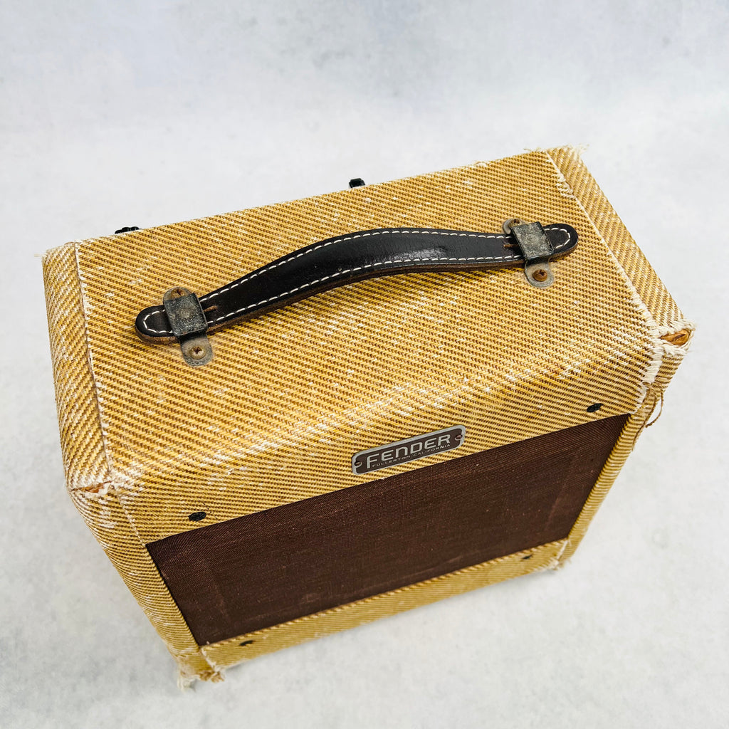 Fender Champ 5C1 Wide Panel 1x6" Combo Amplifier 1954 - Tweed - 2