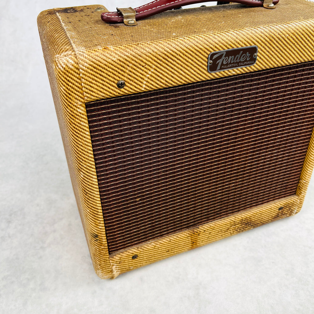 Fender Champ 5F1 Narrow Panel 1x6" Combo Amplifier 1956 - Tweed - 3