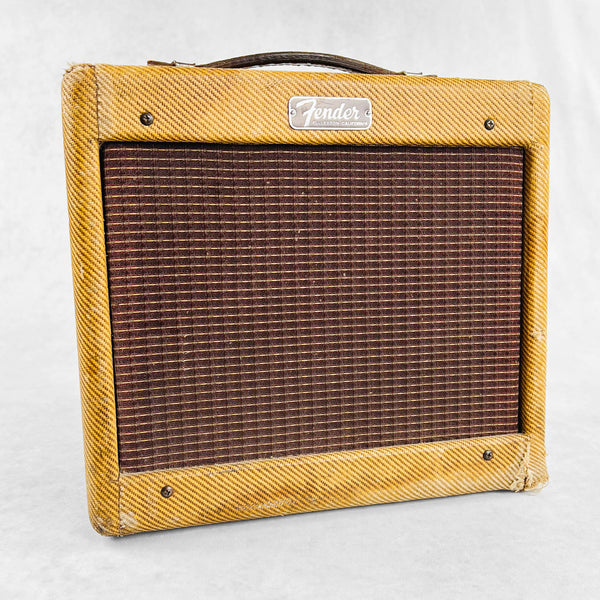 Fender Champ 5F1 Narrow Panel 1x8" Combo Amplifier 1959 - Tweed - 1
