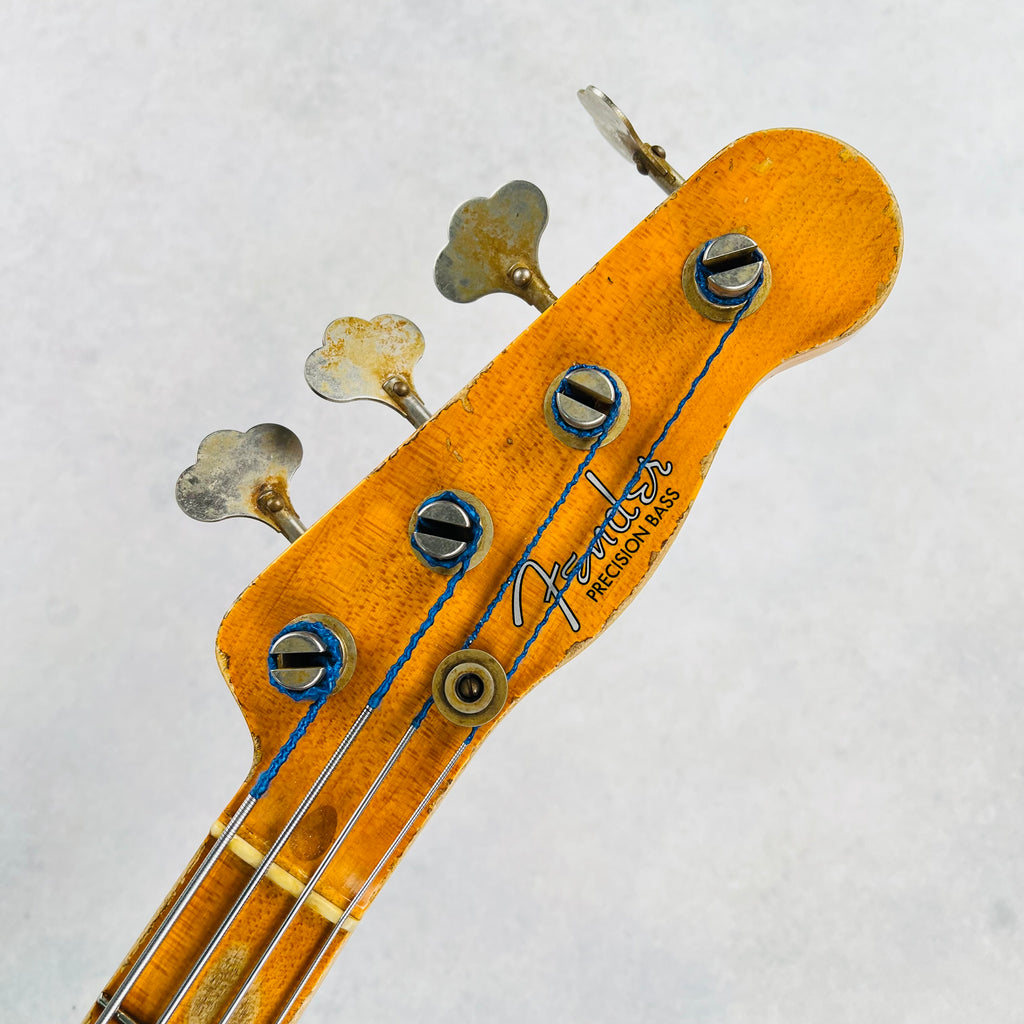 Fender Custom Shop 1951 Precision Bass Super Heavy Relic 2022 - Aged Nocaster Blonde - 10