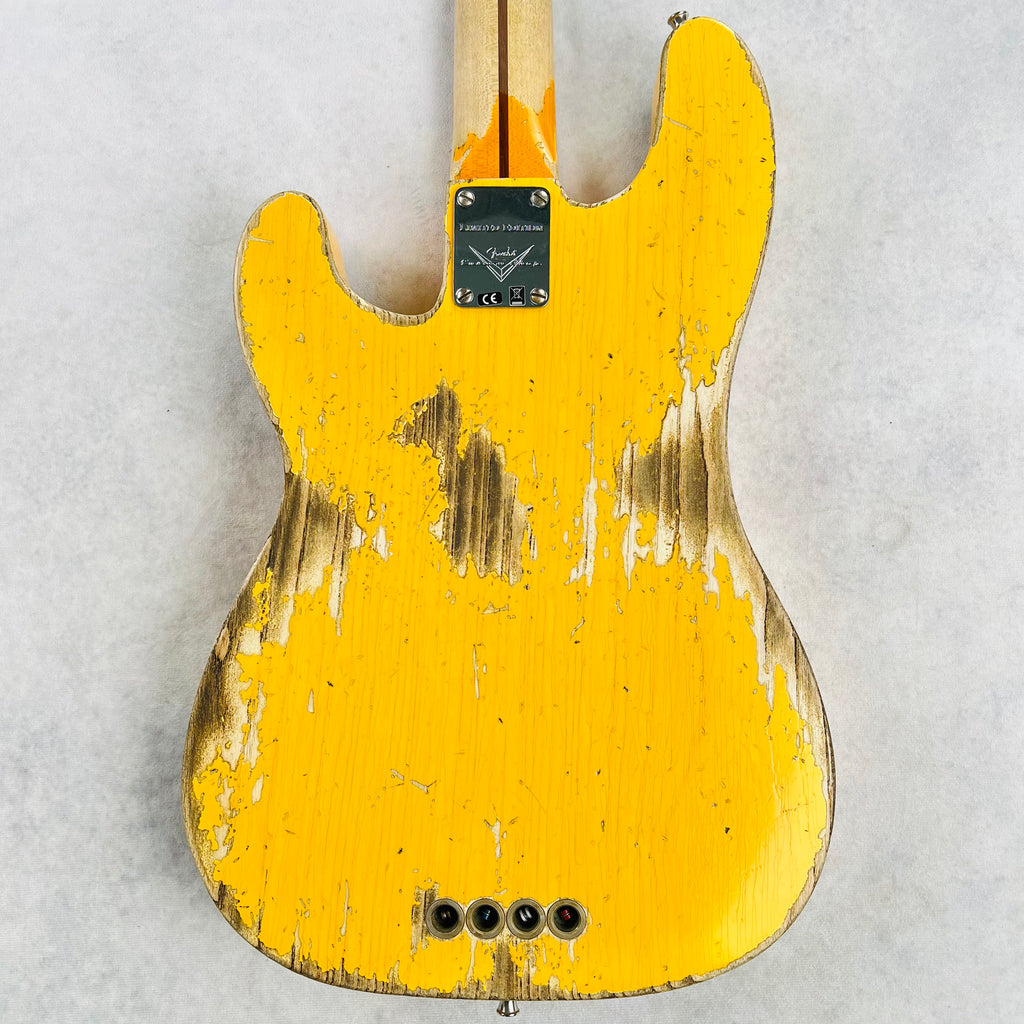 Fender Custom Shop 1951 Precision Bass Super Heavy Relic 2022 - Aged Nocaster Blonde - 11