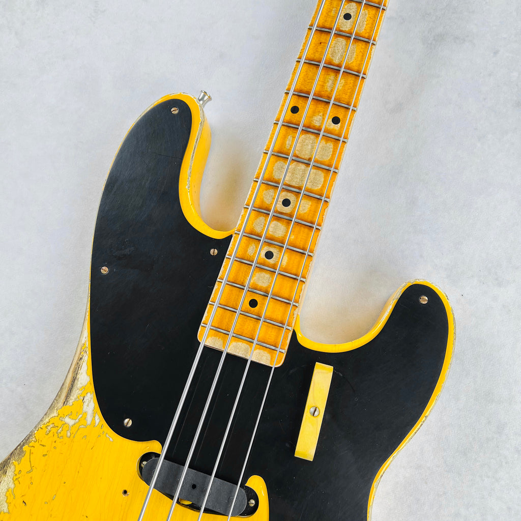Fender Custom Shop 1951 Precision Bass Super Heavy Relic 2022 - Aged Nocaster Blonde - 3