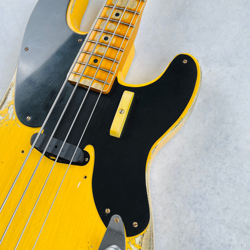 Fender Custom Shop 1951 Precision Bass Super Heavy Relic 2022 - Aged Nocaster Blonde - 6