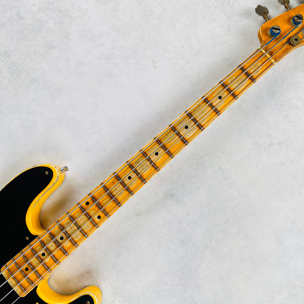 Fender Custom Shop 1951 Precision Bass Super Heavy Relic 2022 - Aged Nocaster Blonde - 9