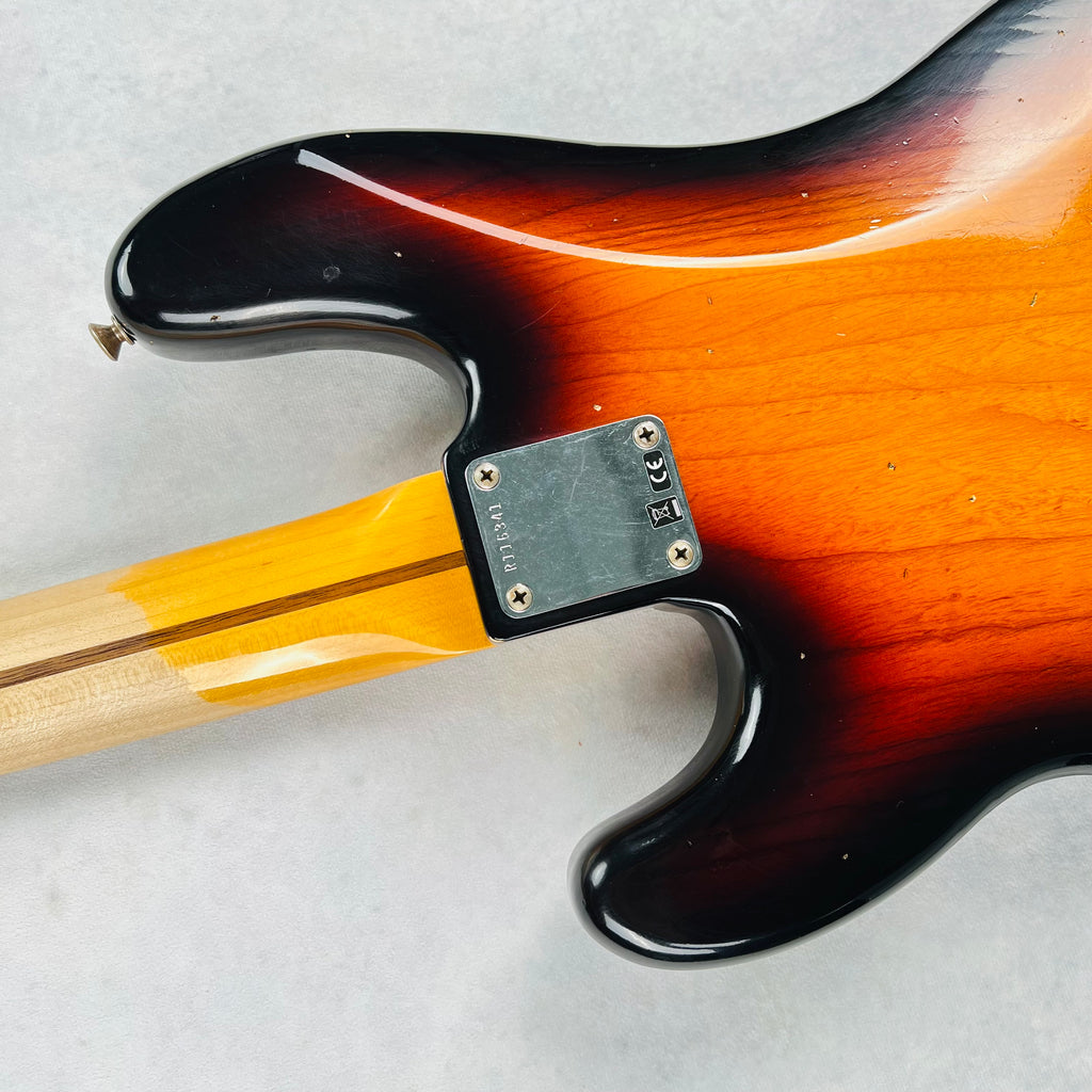 Fender Custom Shop 1957 Precision Bass Journeyman Relic Wildwood 10 2021 - Faded 3-Tone Sunburst - 14