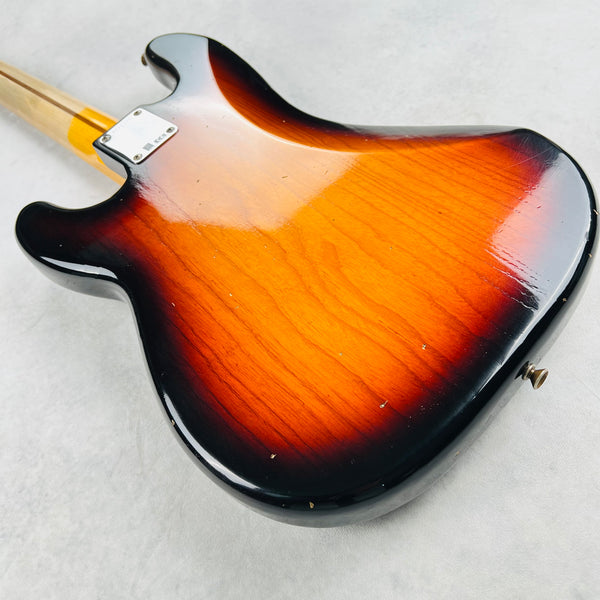 Fender Custom Shop 1957 Precision Bass Journeyman Relic Wildwood 10 2021 - Faded 3-Tone Sunburst - 15