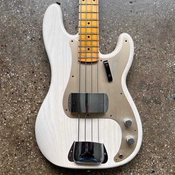 Fender Custom Shop 1957 Precision Bass Reissue Journeyman Relic 2021 - Aged White Blonde - 1
