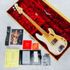Fender Custom Shop 1958 P-Jazz Bass Heavy Relic 2023 - Aged White Blonde - 19