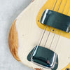 Fender Custom Shop 1958 P-Jazz Bass Heavy Relic 2023 - Aged White Blonde - 4