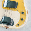 Fender Custom Shop 1958 P-Jazz Bass Heavy Relic 2023 - Aged White Blonde - 5