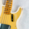 Fender Custom Shop 1958 P-Jazz Bass Heavy Relic 2023 - Aged White Blonde - 6