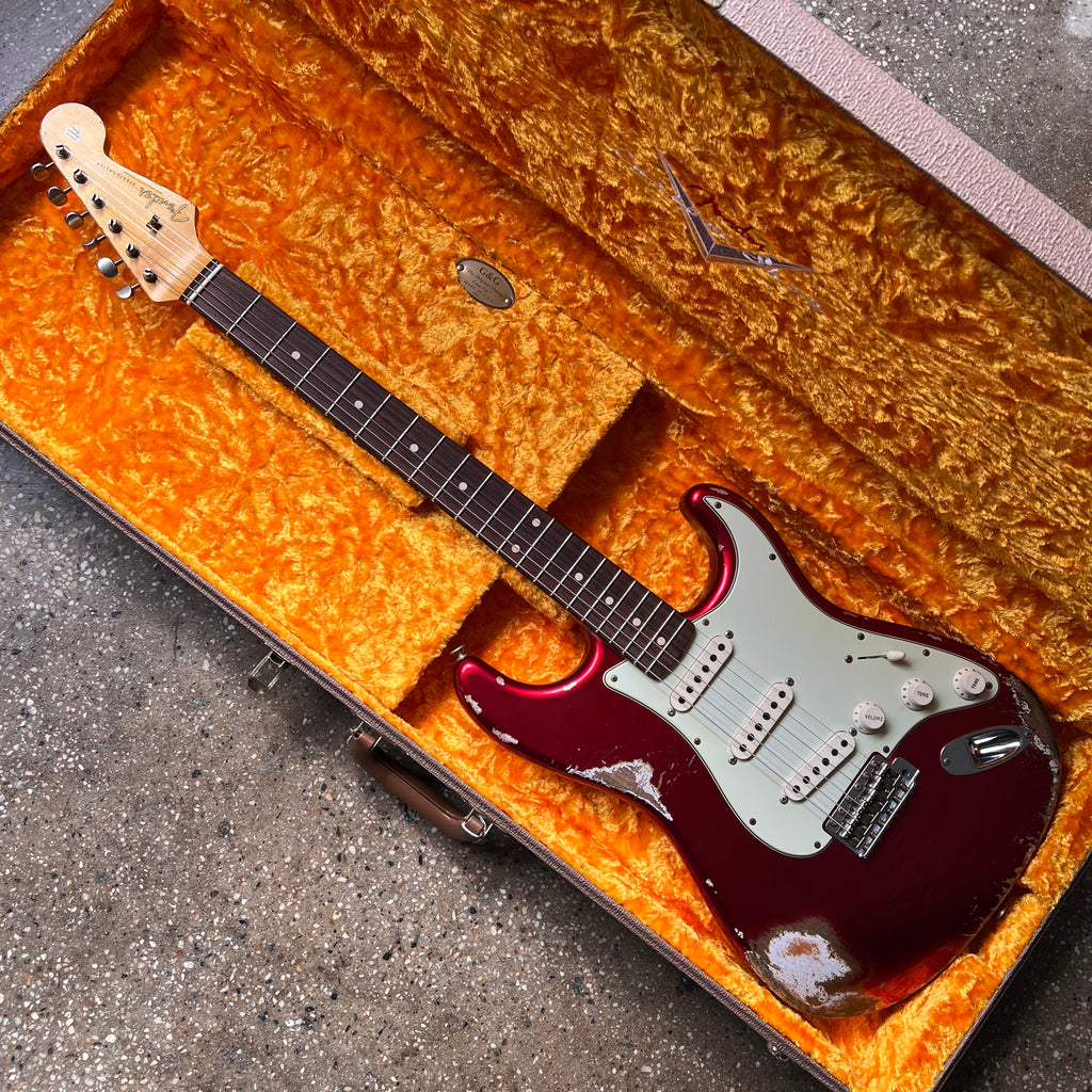 Fender Custom Shop 1960 Stratocaster Heavy Relic 2021 - Candy Apple - 24