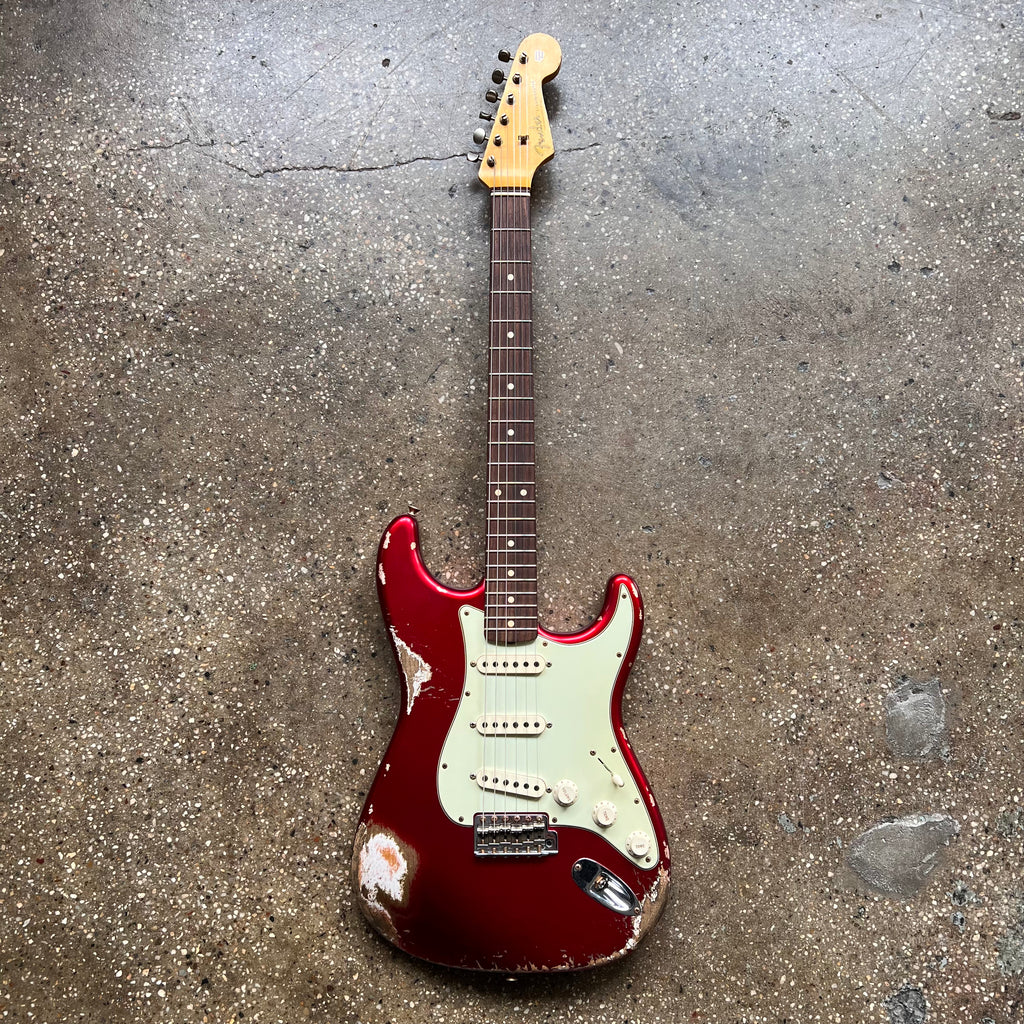 Fender Custom Shop 1960 Stratocaster Heavy Relic 2021 - Candy Apple - 2