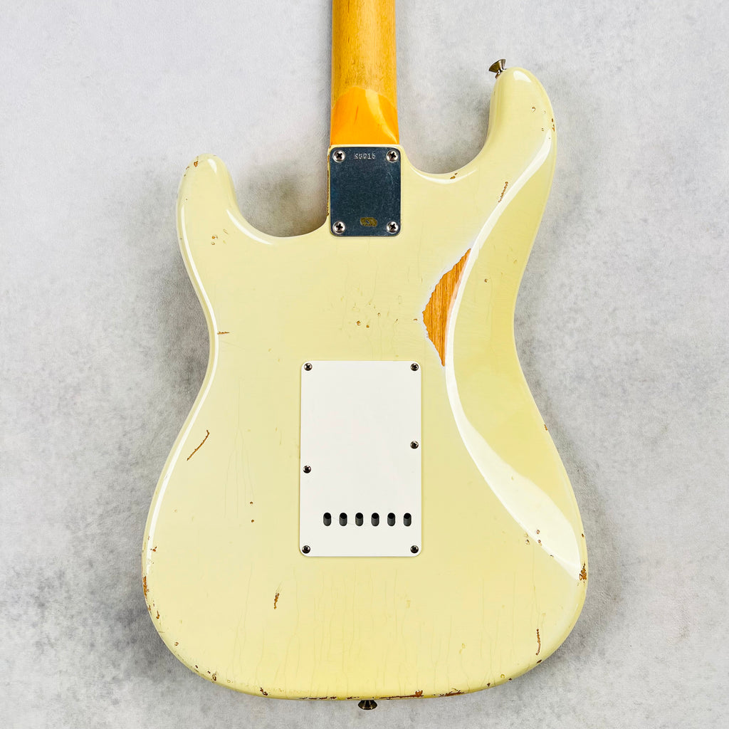Fender Custom Shop 1960 Stratocaster Relic Previously Owned By Jeff Tweedy 1999 - Olympic White - 10