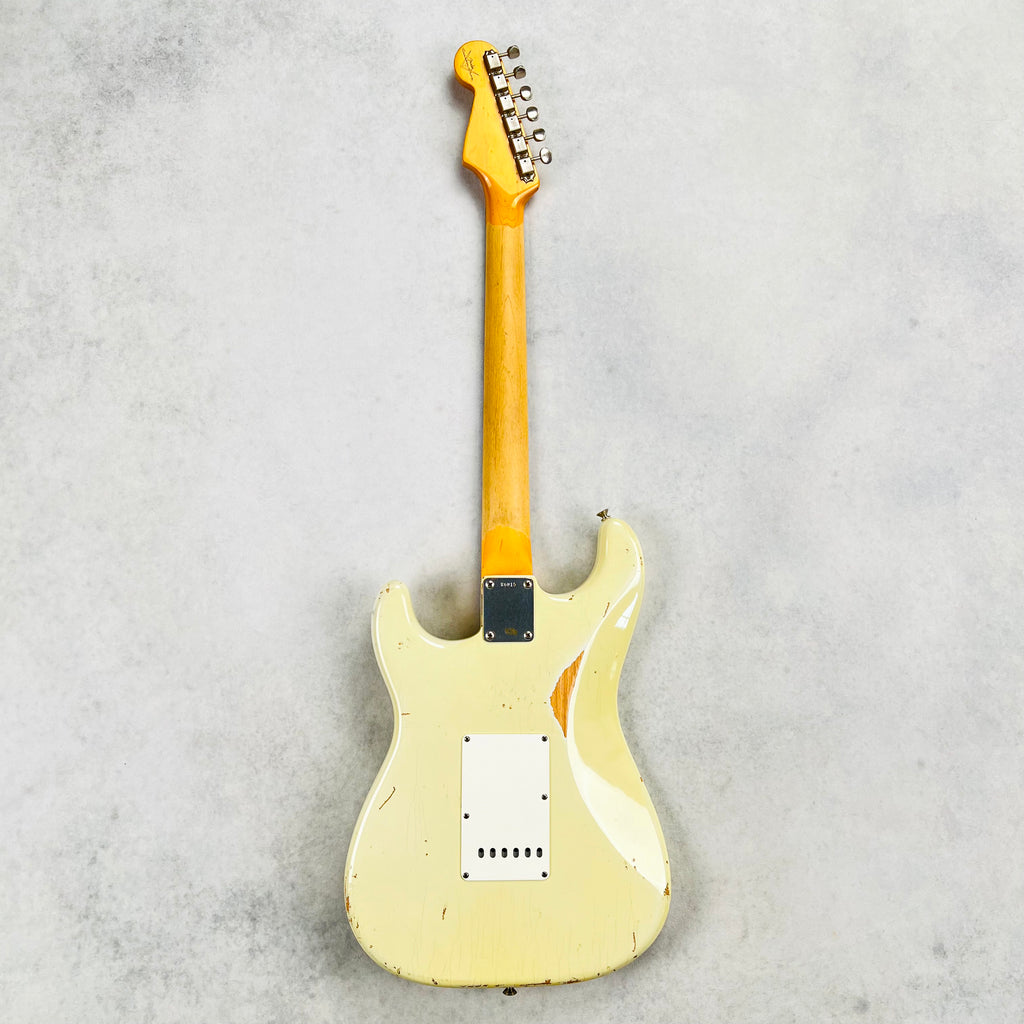 Fender Custom Shop 1960 Stratocaster Relic Previously Owned By Jeff Tweedy 1999 - Olympic White - 11