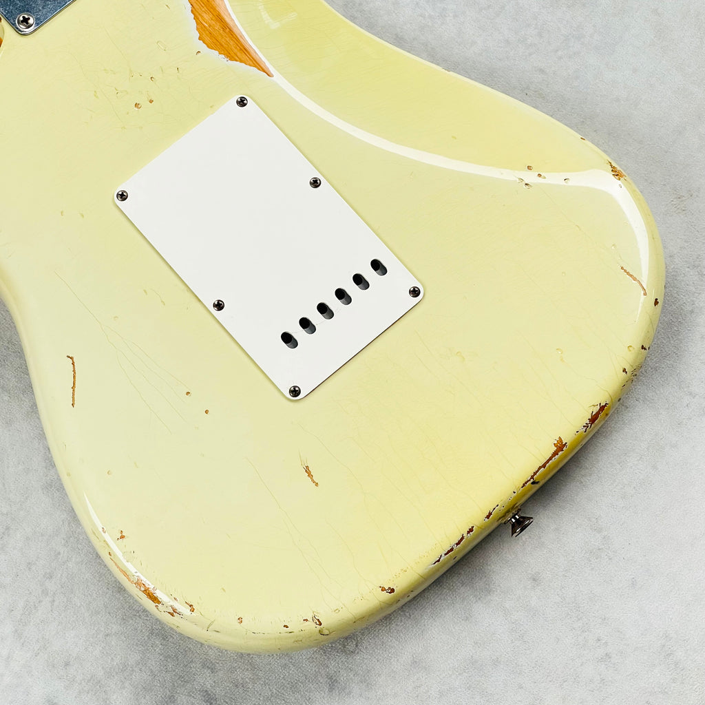 Fender Custom Shop 1960 Stratocaster Relic Previously Owned By Jeff Tweedy 1999 - Olympic White - 12