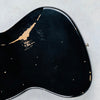 Fender Custom Shop 1962 Jazz Bass Relic Stack Knob 2022 - Aged Black - 12