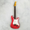 Fender Custom Shop 1963 Stratocaster Korina Journeyman Relic 2022 - Fiesta Red - 2